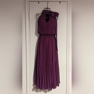 Vintage 80s Betsey Johnson Magenta Dress. Size 12